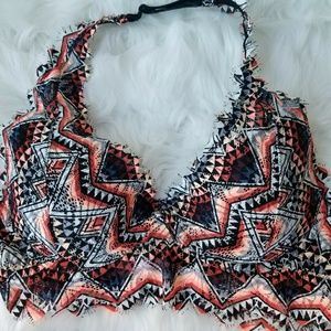 NWT Pink VS XS Lace Bralette Lightly Lined